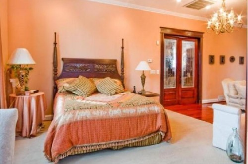 Decoración de dormitorios: el cálido naranja