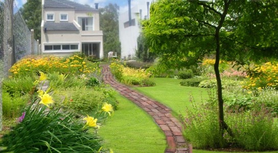 Caminos en jardines